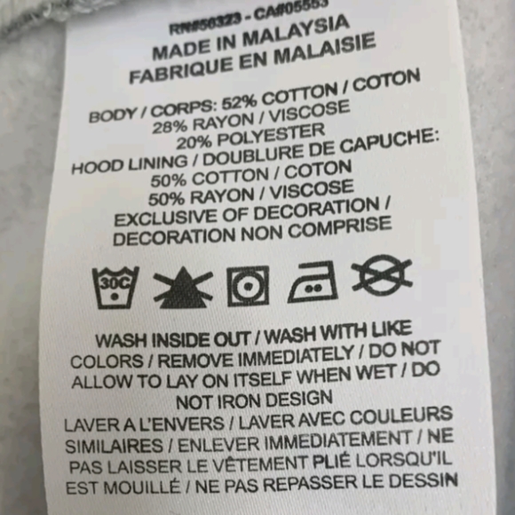 Nike Heathered Gray Alabama Crimson  Hoodie Sweatshirt Size L NWT MSRP $55 - Picture 5 of 6